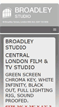Mobile Screenshot of broadley.tv