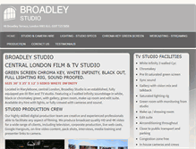 Tablet Screenshot of broadley.tv